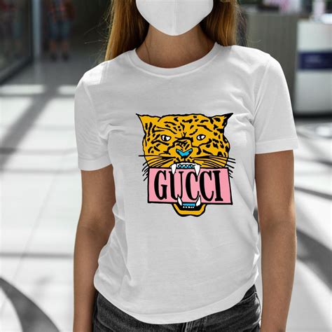 gucci white shirt with tiger|gucci tiger long sleeve shirt.